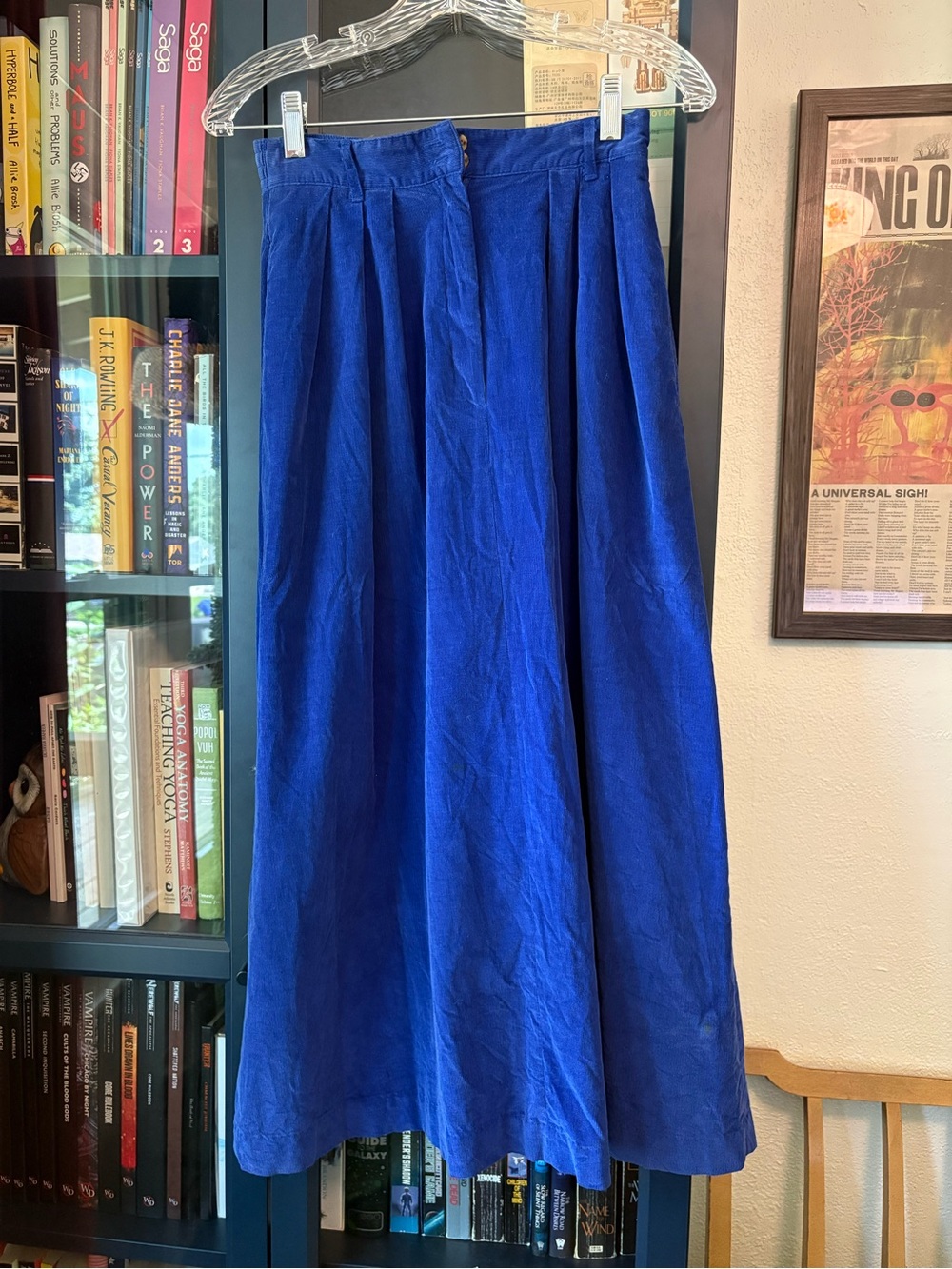 Talbots Deep Indigo Maxi Skirt